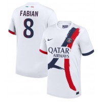 Dres Paris Saint-Germain Fabian Ruiz #8 Gostujuci 2024-25 Kratak Rukav